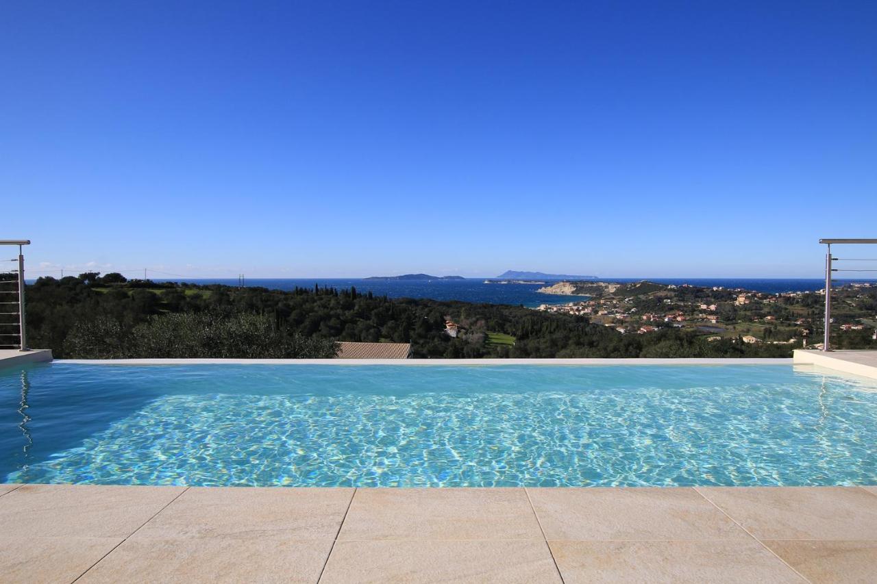 Sunset Sea View Villa 5 Arillas (Corfu) Exterior foto