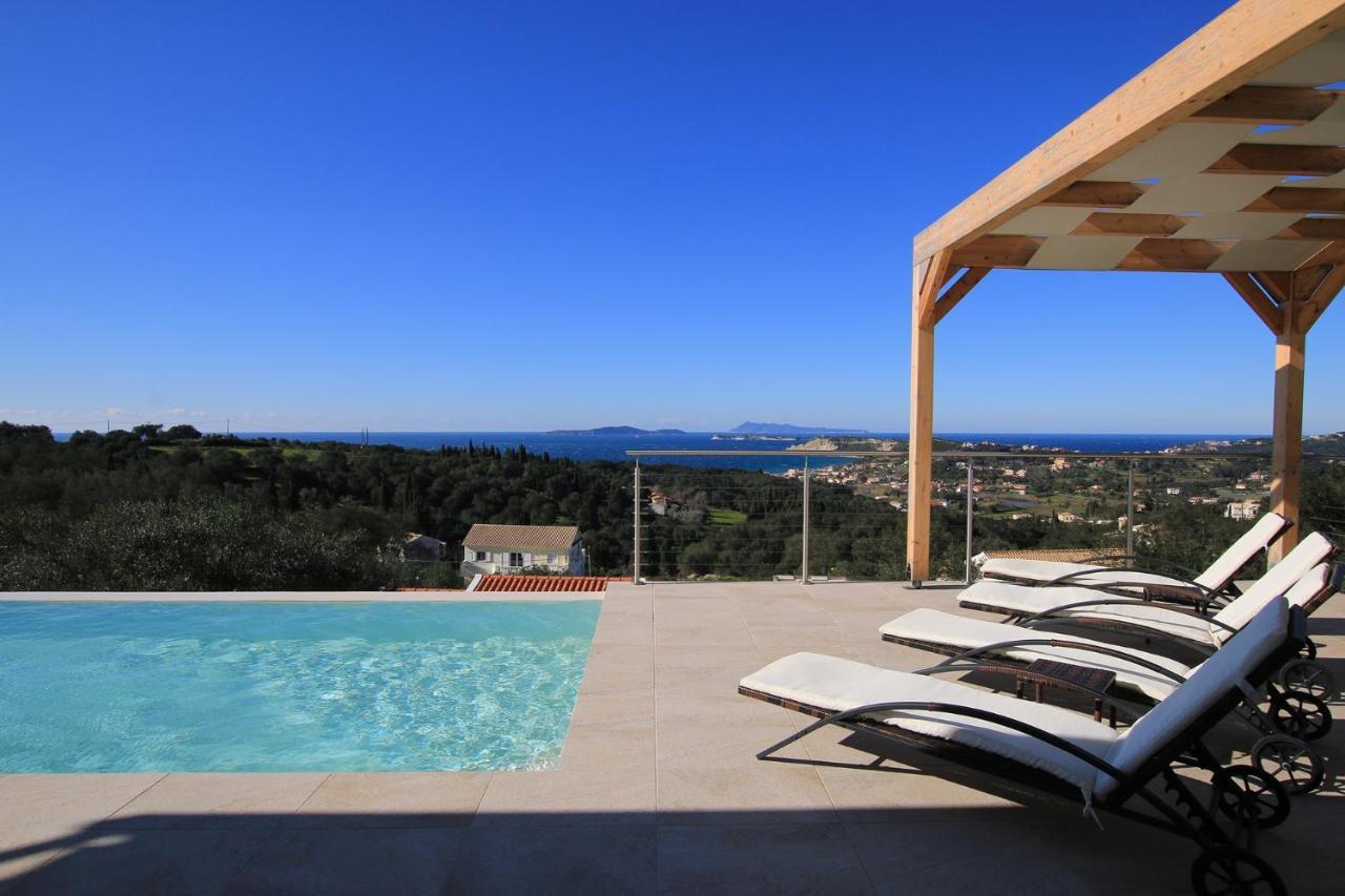 Sunset Sea View Villa 5 Arillas (Corfu) Exterior foto